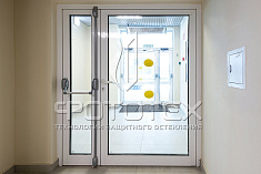 Противопожарное остекление школы в Ватутинках